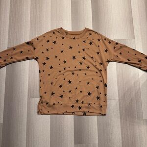 Brown and Black Stars Long Sleeve